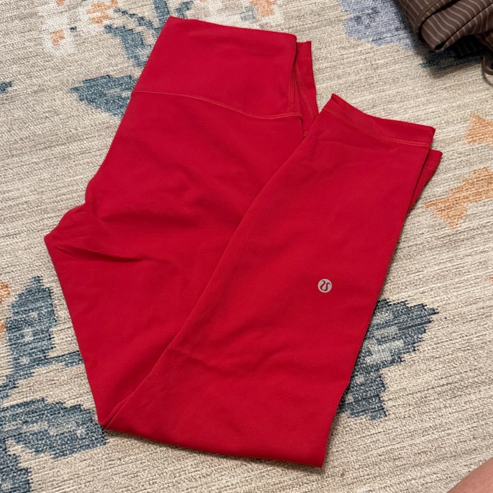 lululemon athletica Wunder Train - Pink Dragonfruit Leggings